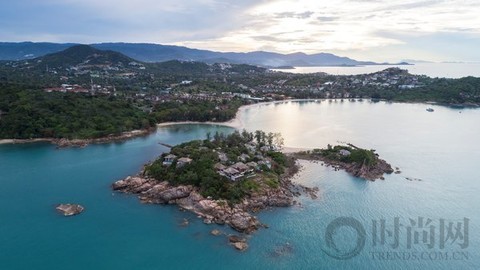 蘇梅島私人小島酒店為泰國(guó)當(dāng)紅女星Janie打造私密甜心婚禮