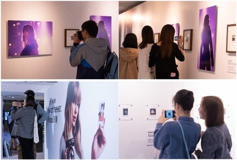 富士膠片全球合作伙伴泰勒斯威夫特美照集instax影展亮相魔都