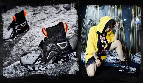 特步與月球跨界 攜登月系列登陸Sneaker Con