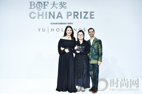 胡穎琪Caroline Hu榮獲首屆BoF China Prize大獎