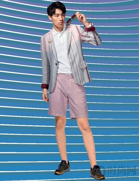 經典條紋 穿出型男魅力