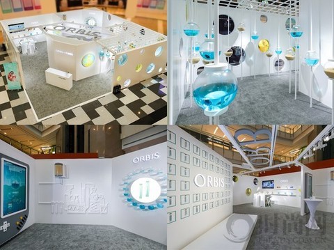 ORBIS奥蜜思携手日本先锋艺术家 打造 “water SPACE”创意快闪店