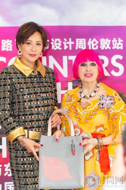 劉嘉玲在倫敦為蘇州國際設計周加油
