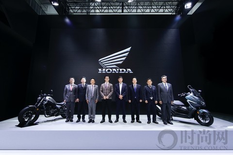 Honda携新款摩托亮相2020北京车展