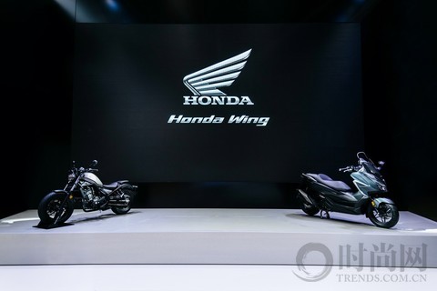 Honda携新款摩托亮相2020北京车展