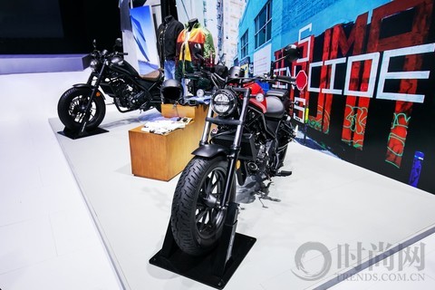 Honda携新款摩托亮相2020北京车展