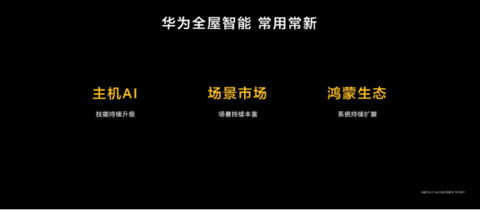 華為開辟全新賽道 驅動全屋智能發展新路徑