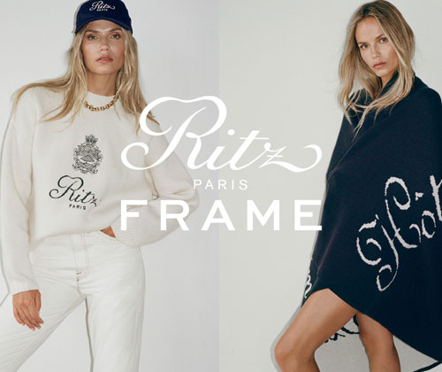 FRAME x Ritz Paris限量聯名膠囊系列即將發售
