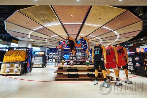 最新形象NBA旗舰店在天津隆重开业