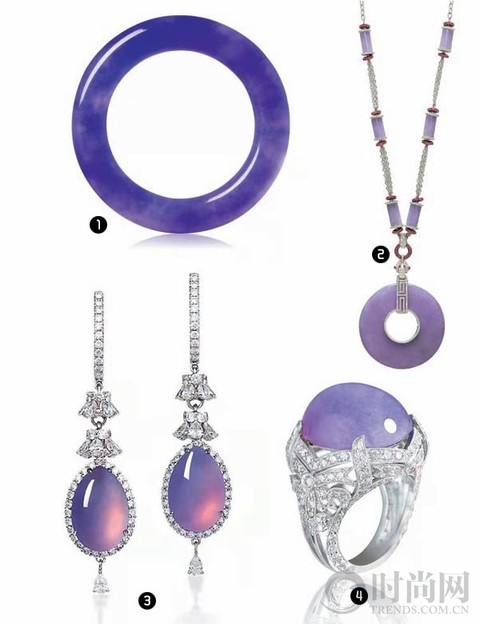潘通流行“紫” 寶石選擇多