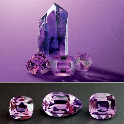 潘通流行“紫” 寶石選擇多