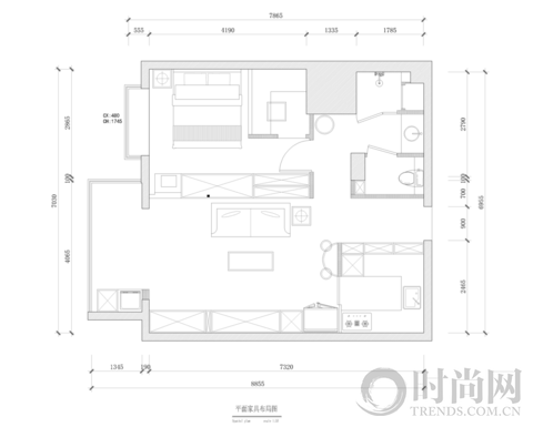 60㎡职住一体，暗藏收纳打造空荡感？服气