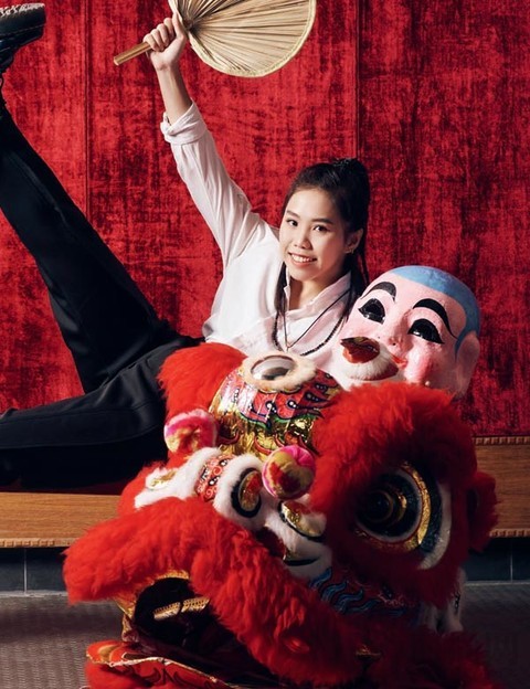 醒狮少女吴绮君