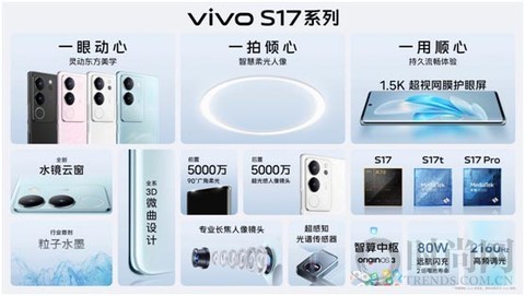 柔光知冷暖 照亮你我tā vivo S17系列正式發(fā)布