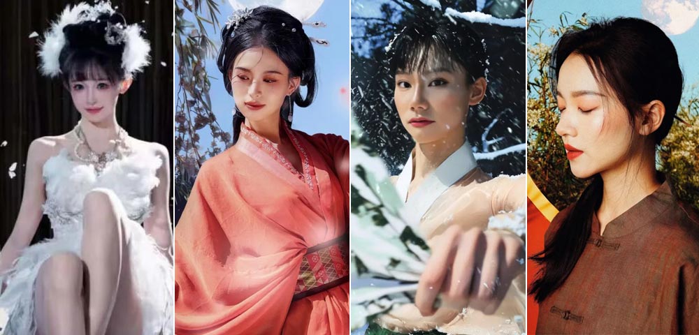 精彩专辑 | 新中式女子图鉴！AI构建的古韵江湖